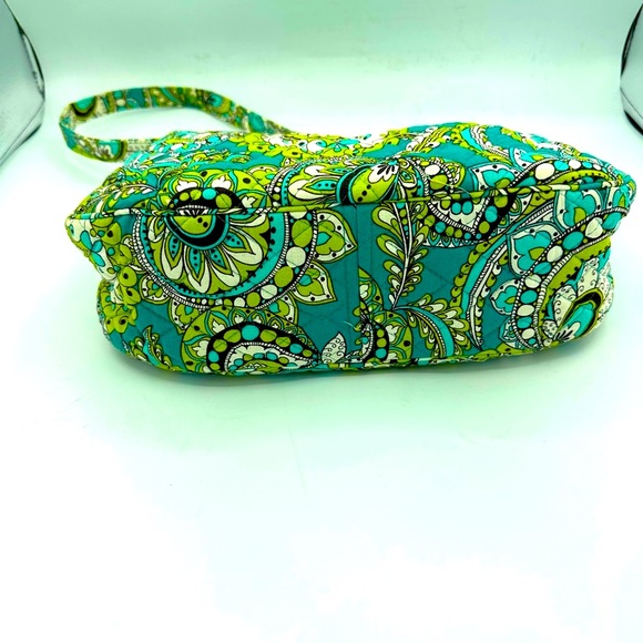 Vera Bradley Peacock Blue Green Shoulder bag Satchel. - Picture 7 of 10
